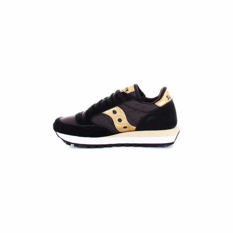 Women's Saucony Jazz Original Sneakers Black / Gold | SG S23197-V15