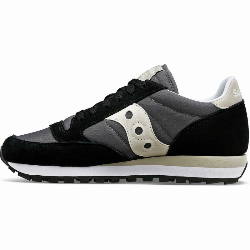 Women's Saucony Jazz Original Sneakers Black / Cream | SG S29154-B03