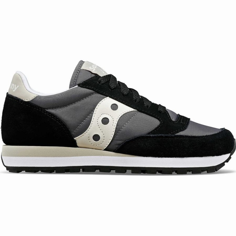 Women\'s Saucony Jazz Original Sneakers Black / Cream | SG S29154-B03