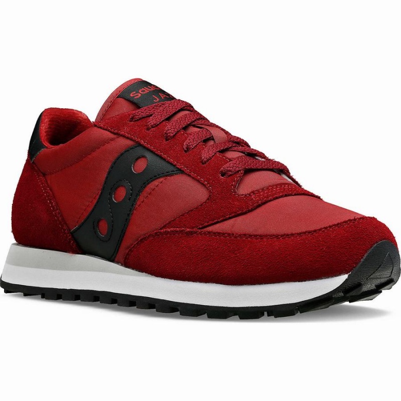 Women's Saucony Jazz Original Sneakers Burgundy / Black | SG S25168-T18