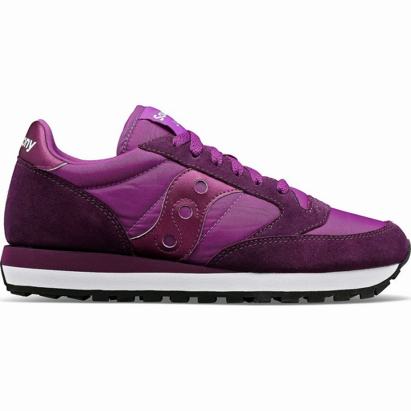 Women\'s Saucony Jazz Original Sneakers Purple | SG S48629-C26