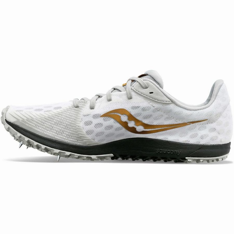 Women's Saucony Kilkenny XC9 Spike Track Spikes White | SG S59103-A98