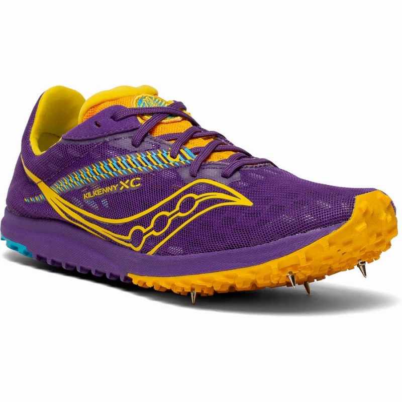 Women's Saucony Kilkenny XC9 Spike Track Spikes Navy | SG S83964-S17