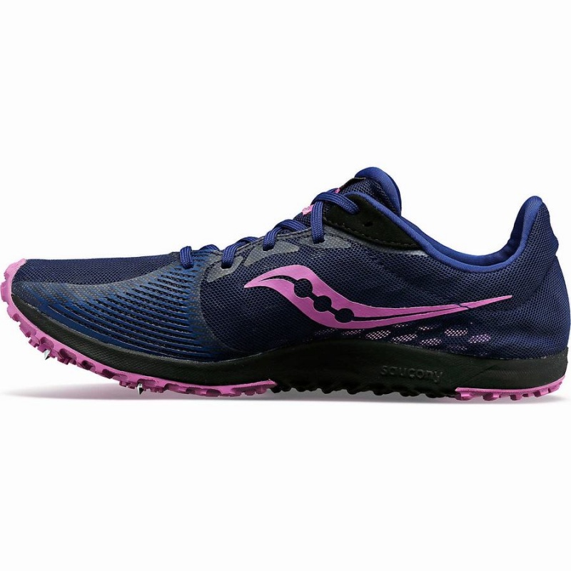 Women's Saucony Kilkenny XC9 Spike Track Spikes Indigo | SG S84719-G07