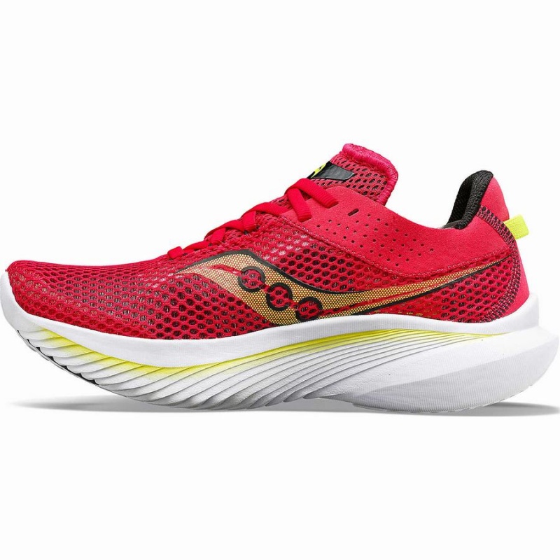 Women's Saucony Kinvara 14 Running Shoes Red / Rose | SG S18309-N73