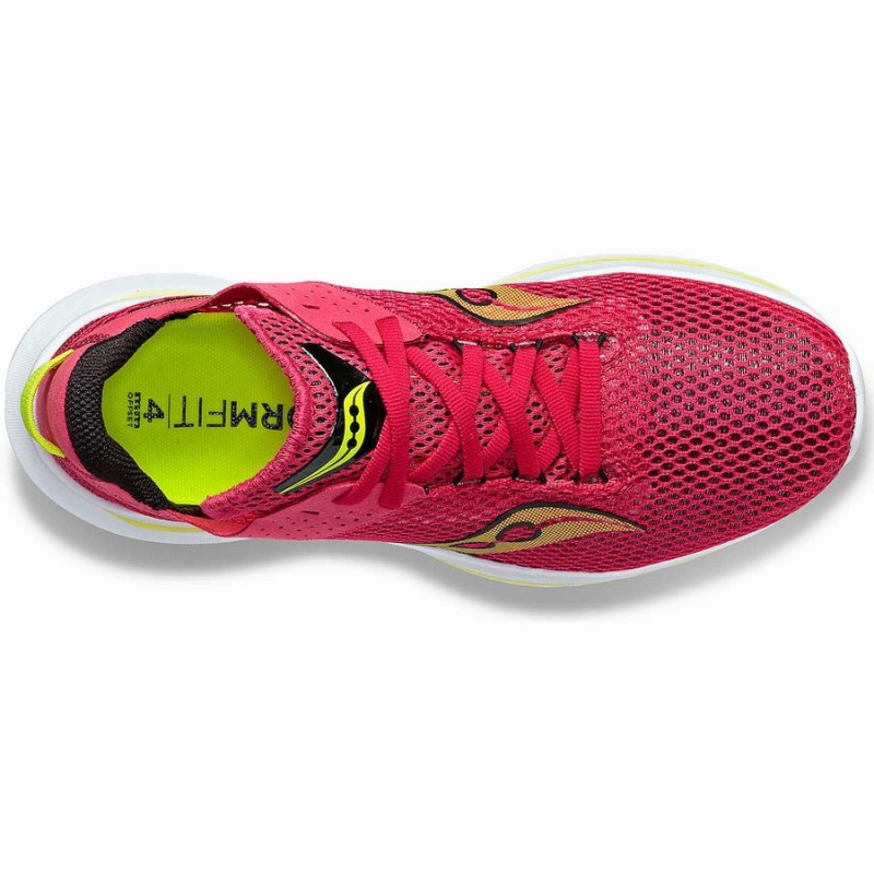 Women's Saucony Kinvara 14 Running Shoes Red / Rose | SG S18309-N73