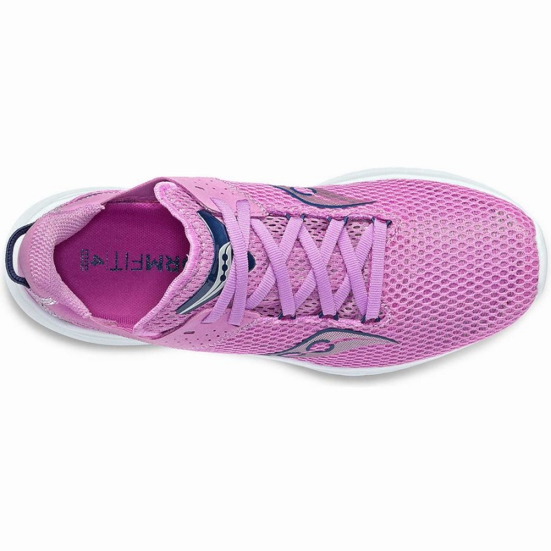 Women's Saucony Kinvara 14 Running Shoes Purple / Indigo | SG S09263-A30