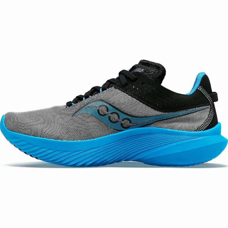 Women's Saucony Kinvara 14 Running Shoes Blue Grey | SG S04563-D67