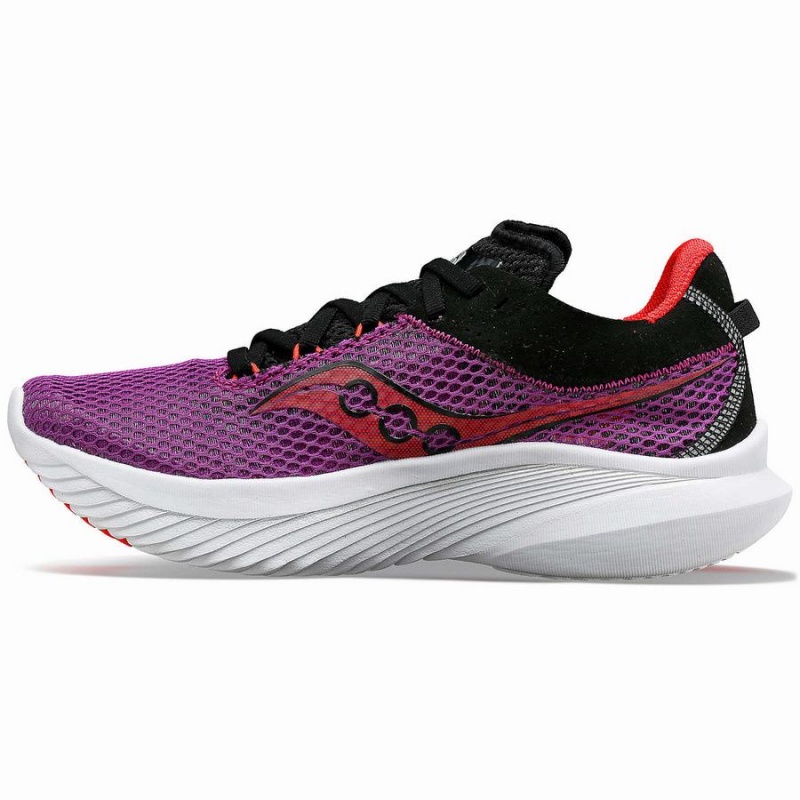 Women's Saucony Kinvara 14 Running Shoes Purple | SG S04237-L93