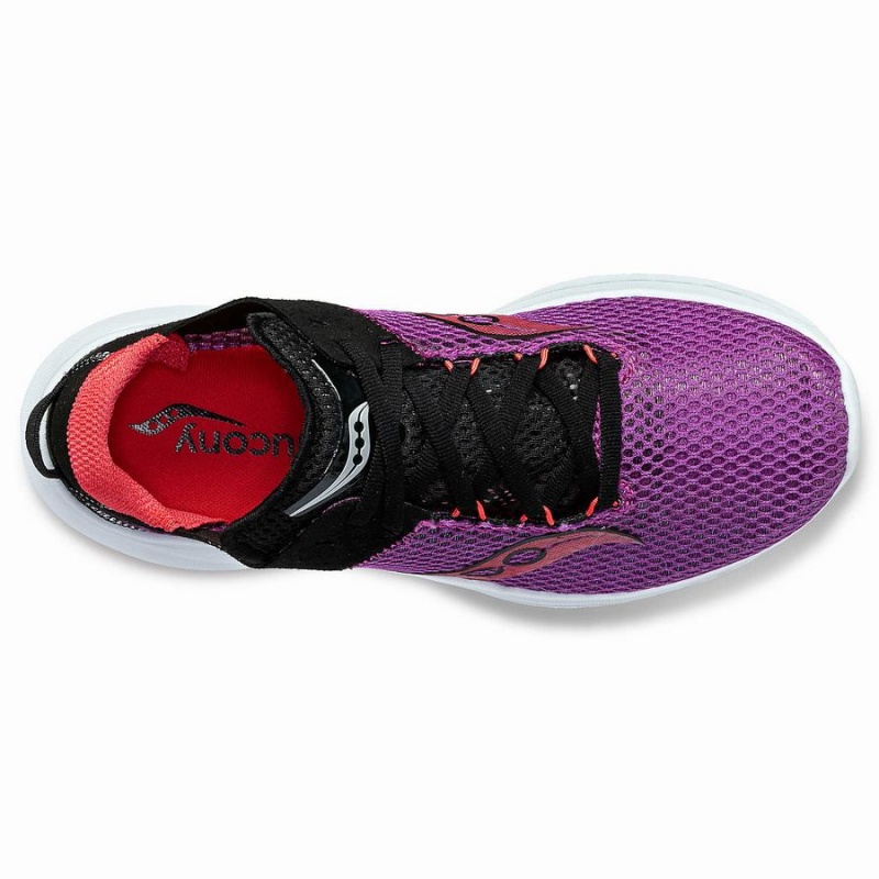 Women's Saucony Kinvara 14 Running Shoes Purple | SG S04237-L93