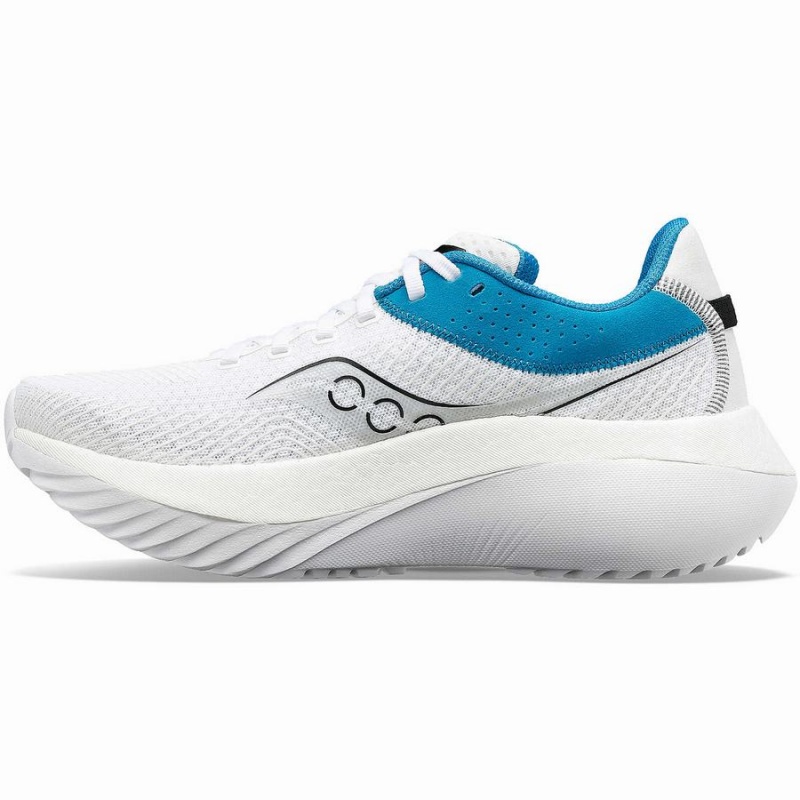 Women's Saucony Kinvara Pro Running Shoes White / Blue | SG S65349-D40