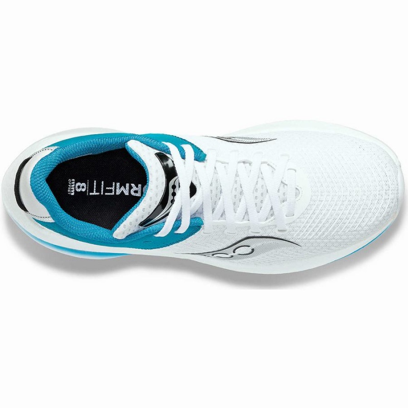 Women's Saucony Kinvara Pro Running Shoes White / Blue | SG S65349-D40