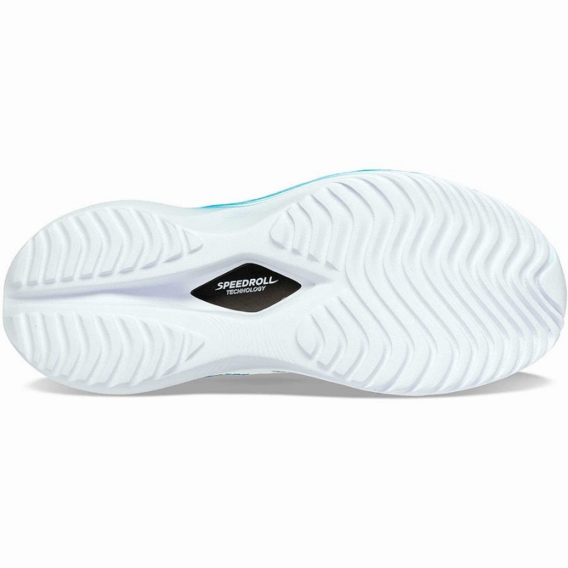 Women's Saucony Kinvara Pro Running Shoes White / Blue | SG S65349-D40