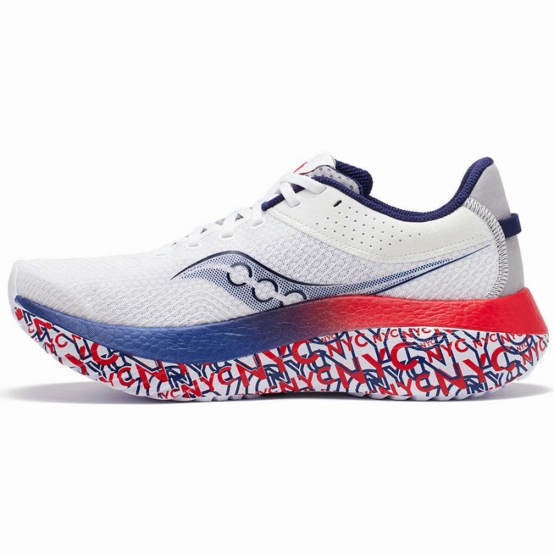 Women's Saucony NYC Kinvara Pro Running Shoes Blue / Navy | SG S85204-D14