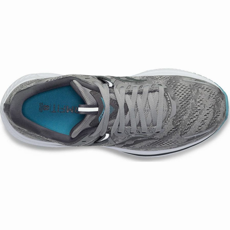 Women's Saucony Omni 21 Running Shoes Grey / Blue | SG S46780-M98