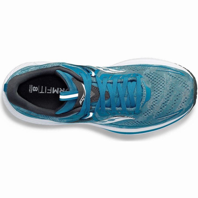 Women's Saucony Omni 21 Running Shoes Turquoise / Grey | SG S02368-A50