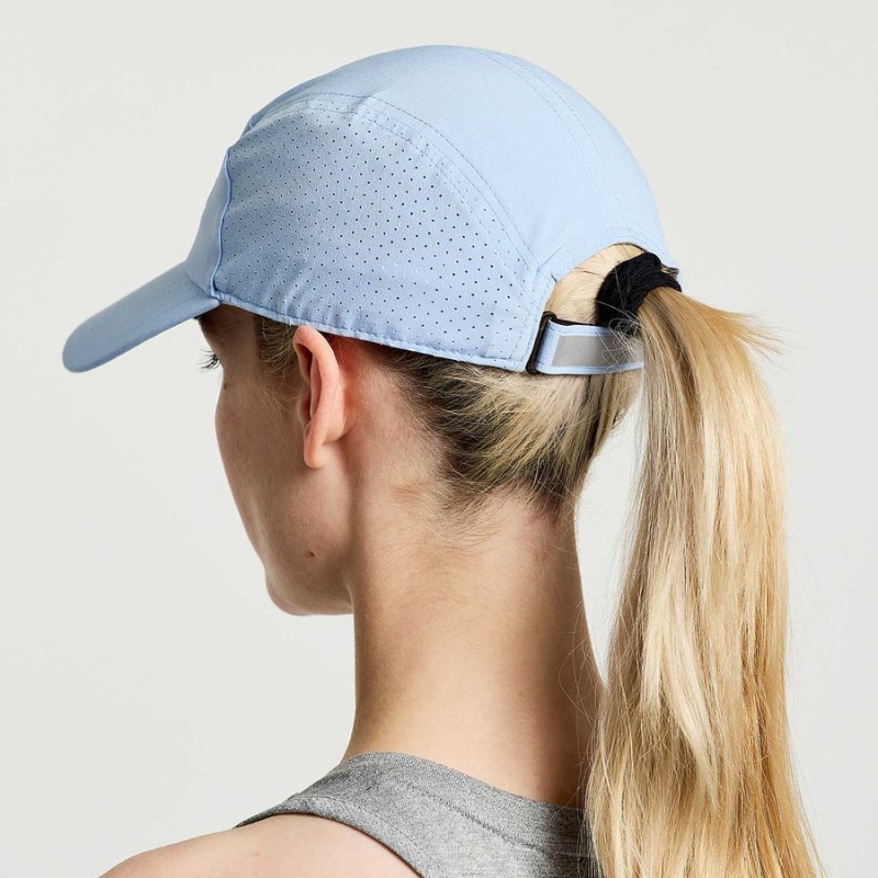 Women's Saucony Outpace Hats Blue | SG S19236-T43