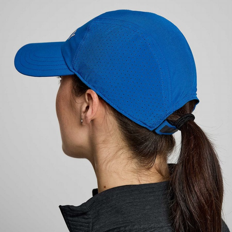 Women's Saucony Outpace Hats Blue | SG S71639-K08