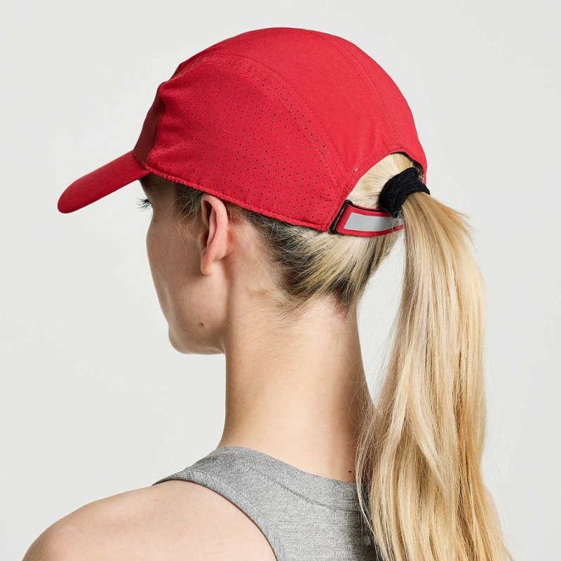 Women's Saucony Outpace Hats Red | SG S96315-L68