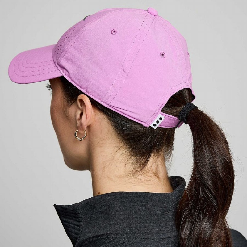 Women's Saucony Outpace Petite Hats Purple | SG S83529-W28