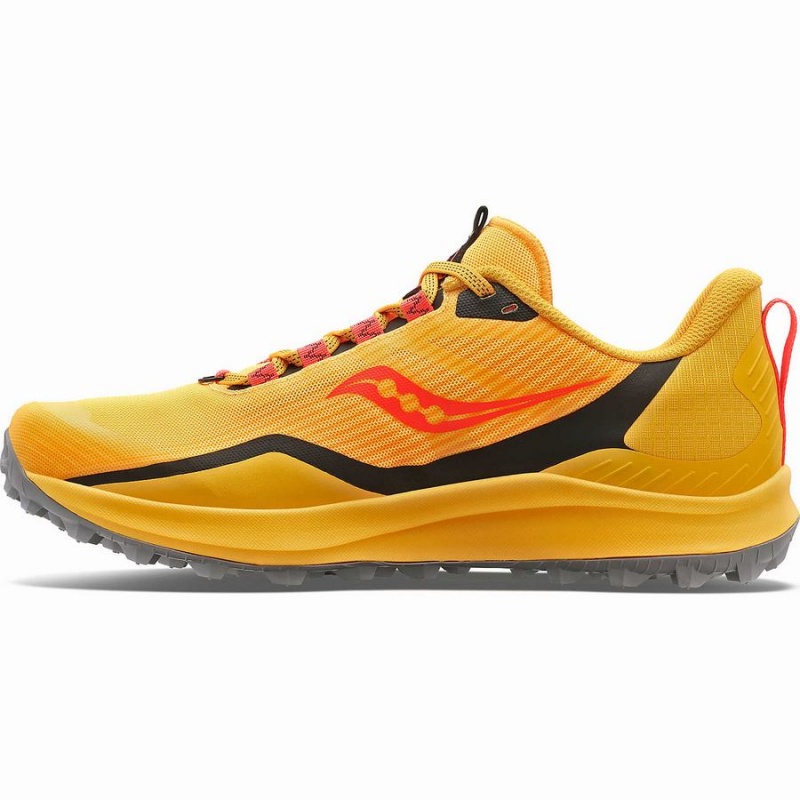 Women's Saucony Peregrine 12 Trail Running Shoes Gold / Red | SG S78536-W18