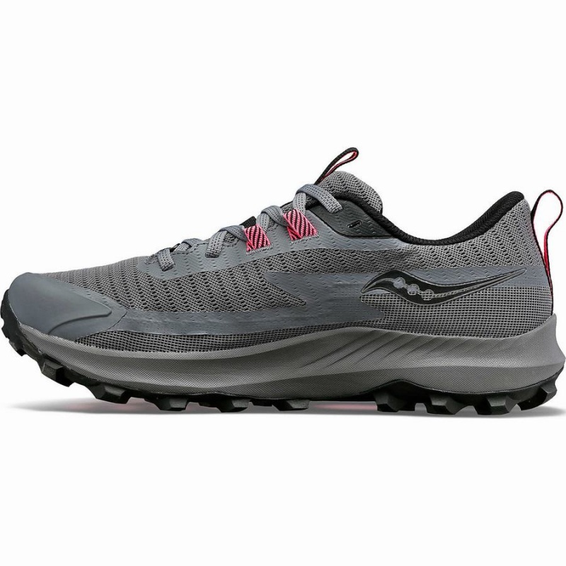 Women's Saucony Peregrine 13 GTX Trail Running Shoes Grey / Black | SG S53701-M10