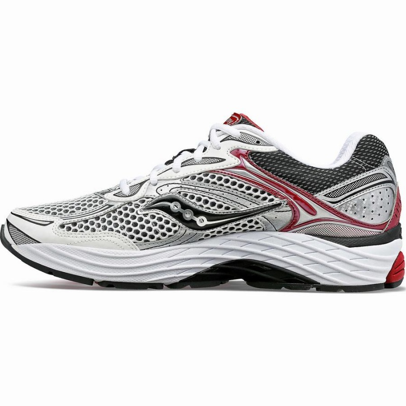 Women's Saucony ProGrid Omni 9 OG Sneakers White / Silver / Red | SG S87352-E04