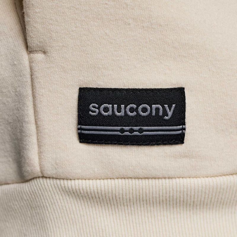 Women's Saucony Recovery Crew Sweatshirt Beige | SG S80956-G15