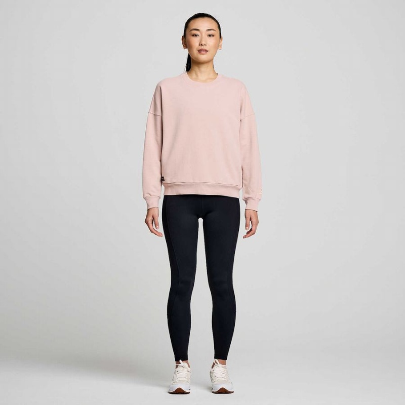 Women's Saucony Recovery Crew Sweatshirt Smoke Graphic | SG S24987-H57