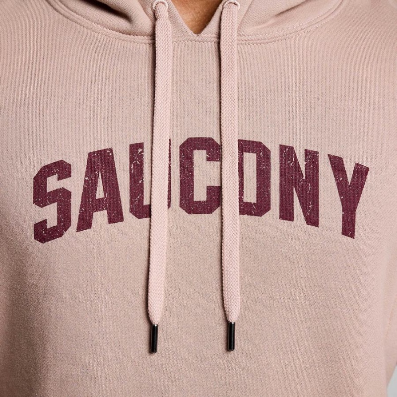 Women's Saucony Recovery Hoody Hoodie Smoke Graphic | SG S85076-M49