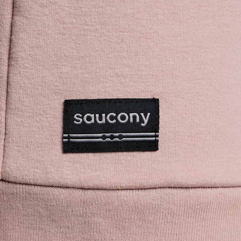 Women's Saucony Recovery Zip Tunic Hoodie Smoke Graphic | SG S26750-C19