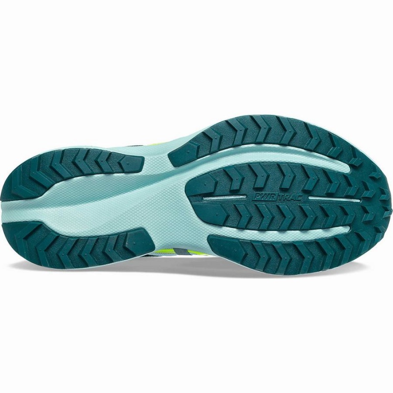 Women's Saucony Ride 15 TR Trail Running Shoes Turquoise / Yellow | SG S06812-G45