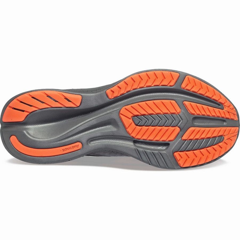 Women's Saucony Ride 16 Running Shoes Grey / Orange | SG S15380-U56