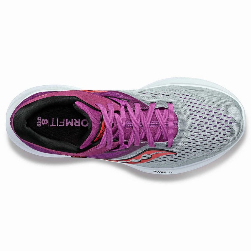 Women's Saucony Ride 16 Running Shoes Purple | SG S90437-Z72