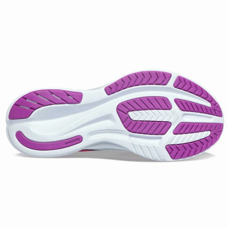 Women's Saucony Ride 16 Running Shoes Purple | SG S90437-Z72