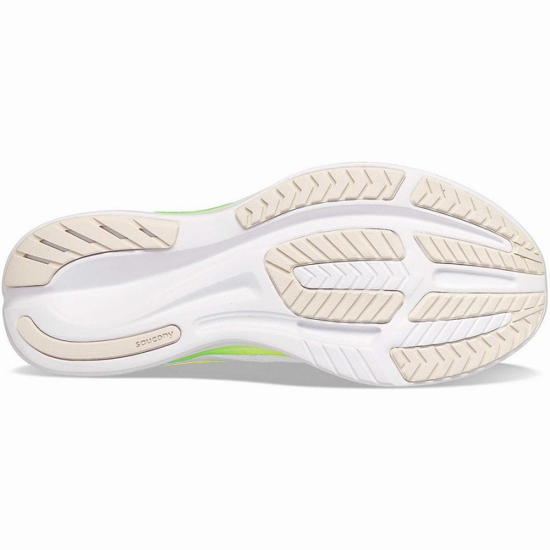 Women's Saucony Ride 16 Running Shoes White / Green | SG S39821-M21