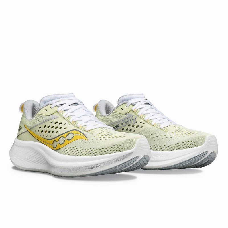 Women's Saucony Ride 17 Running Shoes Fern / Cloud | SG S81632-T67