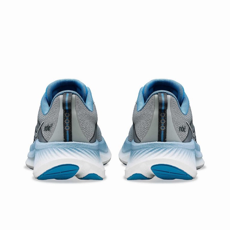 Women's Saucony Ride 17 Running Shoes Grey / Blue | SG S40278-L07