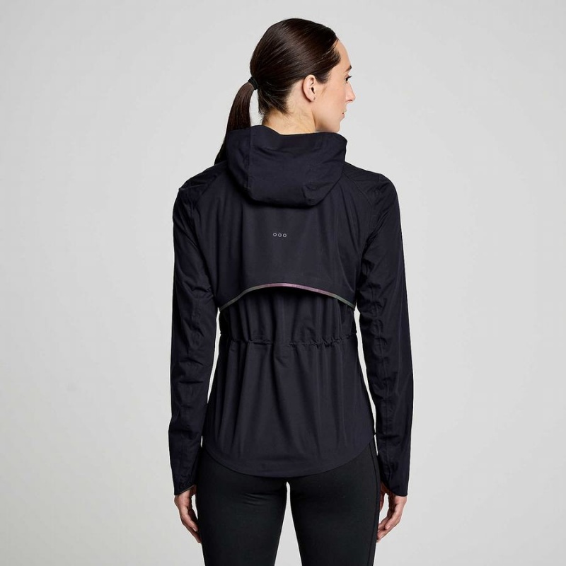 Women's Saucony Runshield Jackets Black | SG S49083-J16