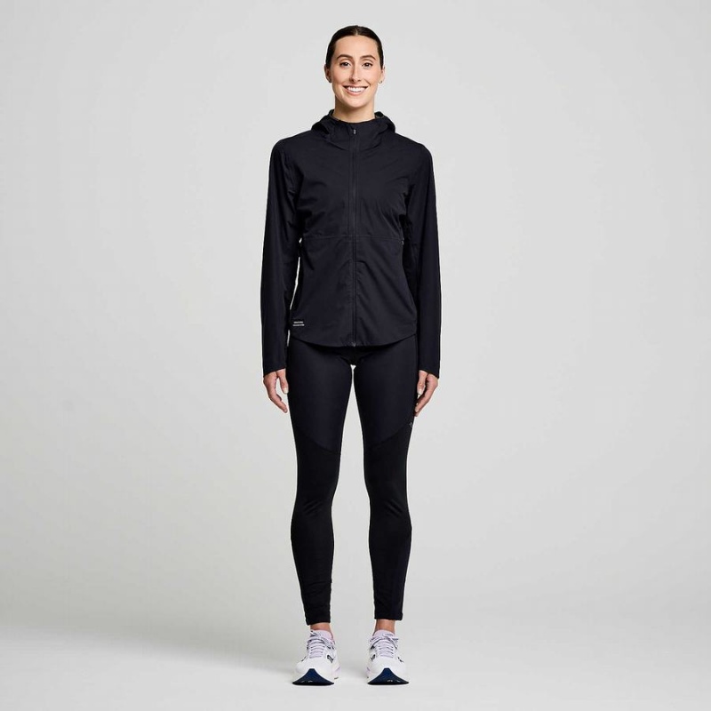 Women's Saucony Runshield Jackets Black | SG S49083-J16