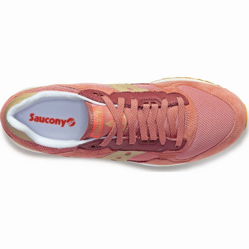 Women's Saucony Shadow 5000 Premium Sneakers Coral / Brown | SG S89054-X59