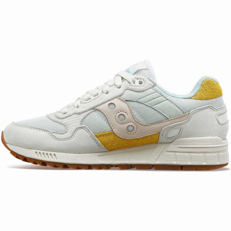 Women's Saucony Shadow 5000 Unplugged Sneakers Turquoise / Yellow | SG S91824-E08