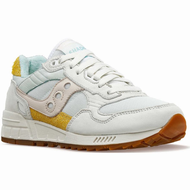 Women's Saucony Shadow 5000 Unplugged Sneakers Turquoise / Yellow | SG S91824-E08