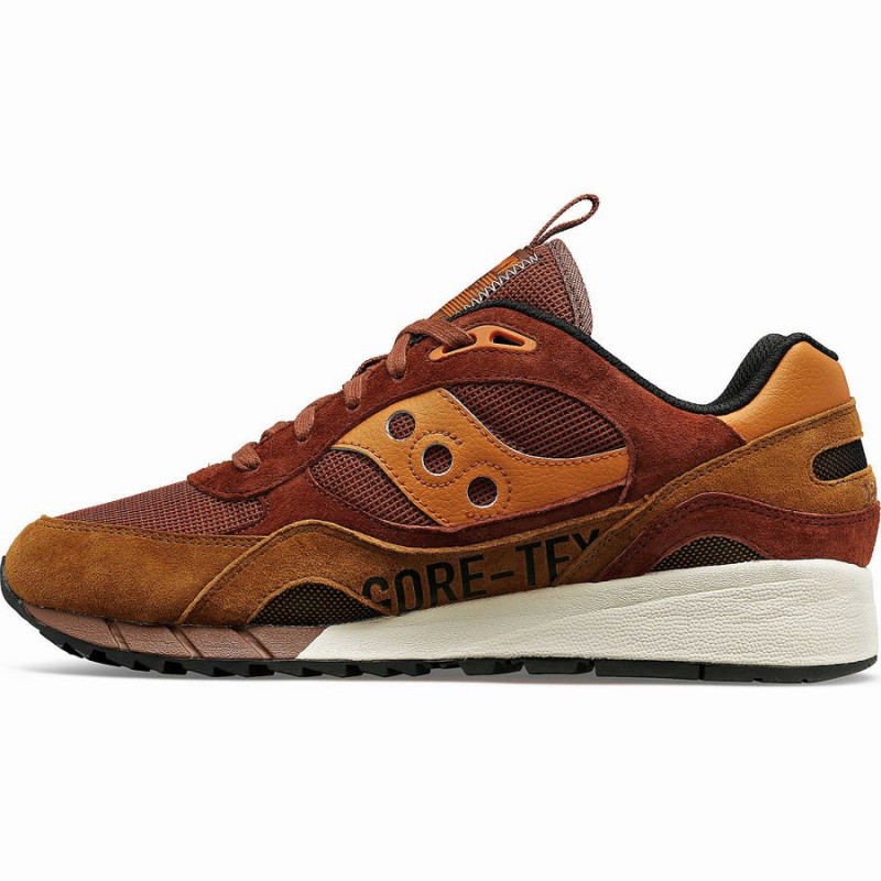 Women's Saucony Shadow 6000 GTX Sneakers Brown | SG S28065-G68