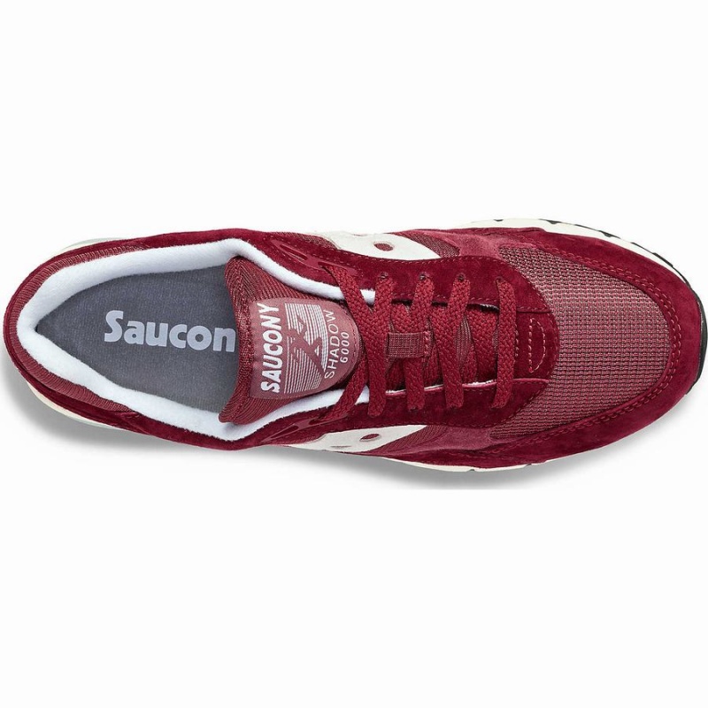 Women's Saucony Shadow 6000 Sneakers Burgundy | SG S92417-A35