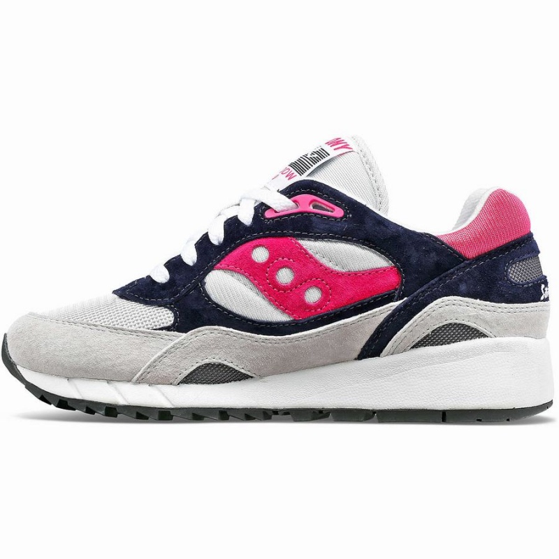 Women's Saucony Shadow 6000 Sneakers Grey / Pink | SG S67583-E17