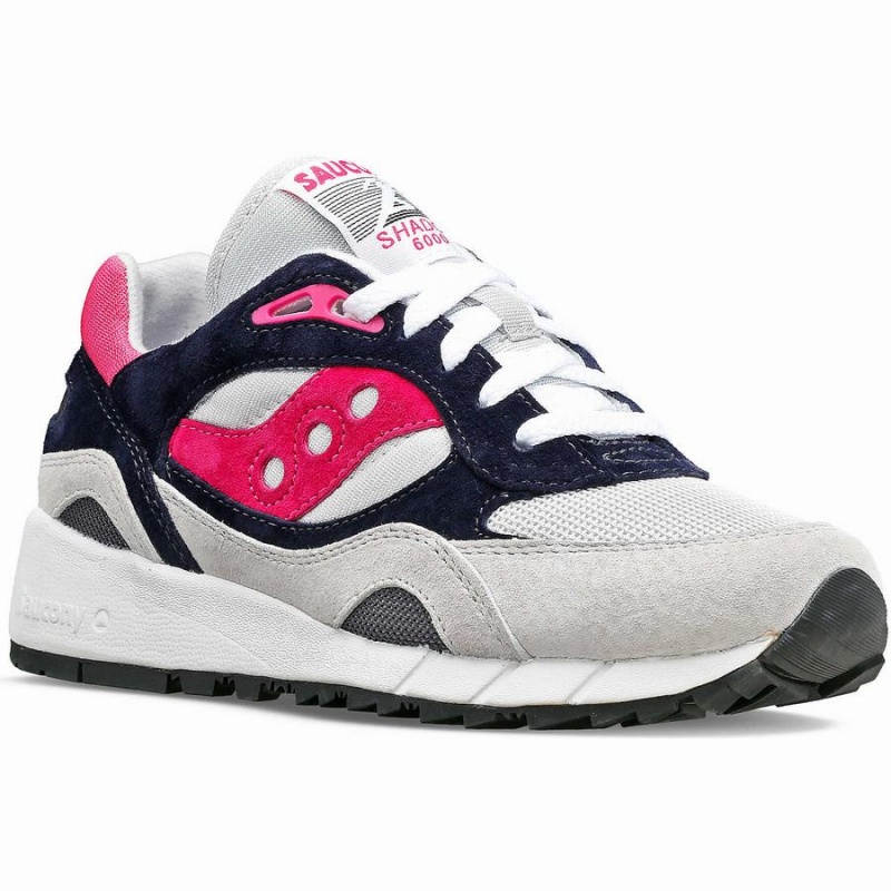 Women's Saucony Shadow 6000 Sneakers Grey / Pink | SG S67583-E17