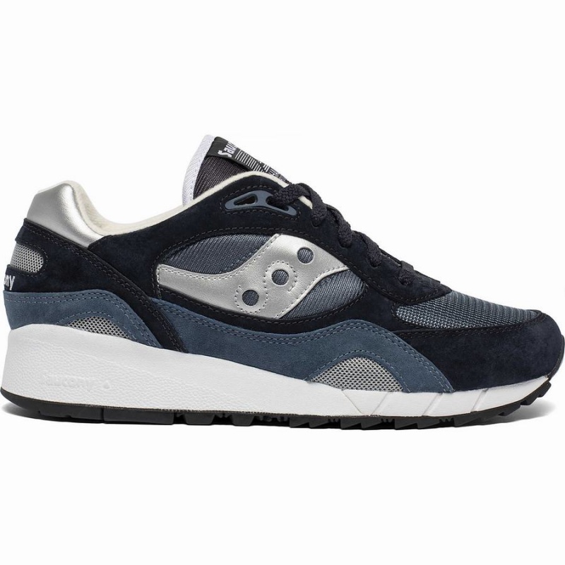 Women\'s Saucony Shadow 6000 Sneakers Navy / Silver | SG S83102-V80