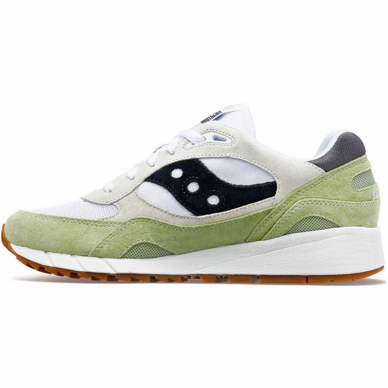 Women's Saucony Shadow 6000 Sneakers White / Mint / Navy | SG S12897-L51