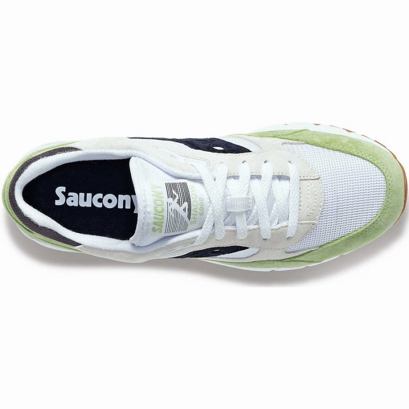 Women's Saucony Shadow 6000 Sneakers White / Mint / Navy | SG S12897-L51